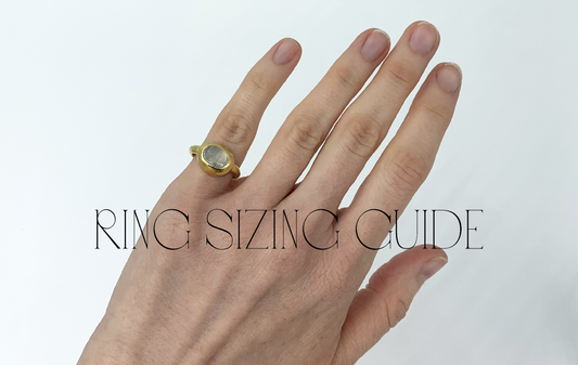 KIŠH Studio Jewellery Ring Sizing Chart