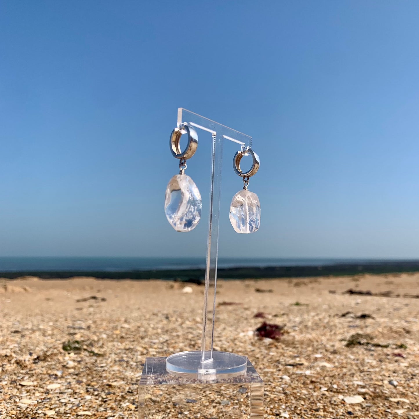 CLEAR QUARTZ HEALER Earrings