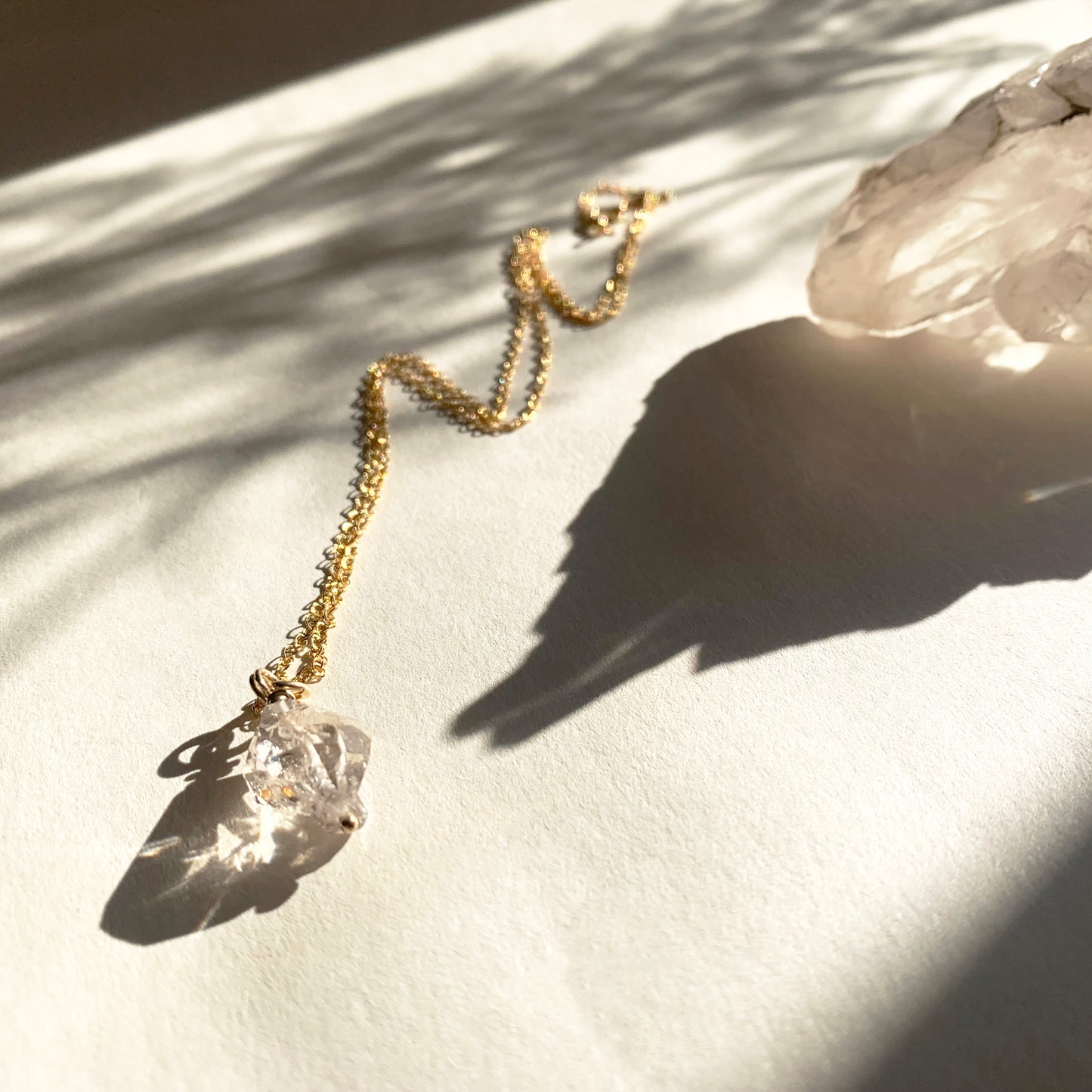 IRA Herkimer Diamond Pendant Necklace