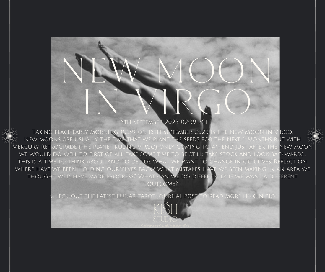 Lunar Tarot Reading September 2023 ~ New Moon In Virgo