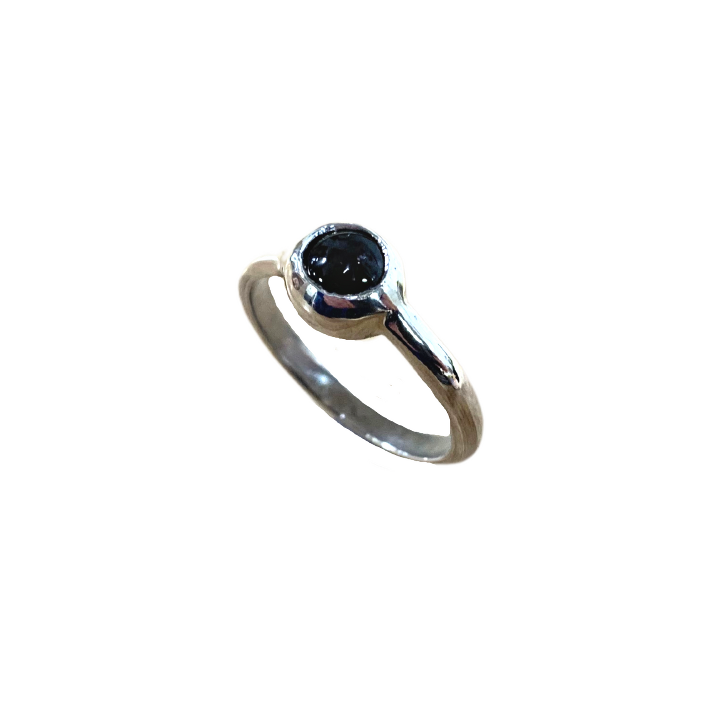 JUNO 'Petite' Onyx Ring ~ Size I