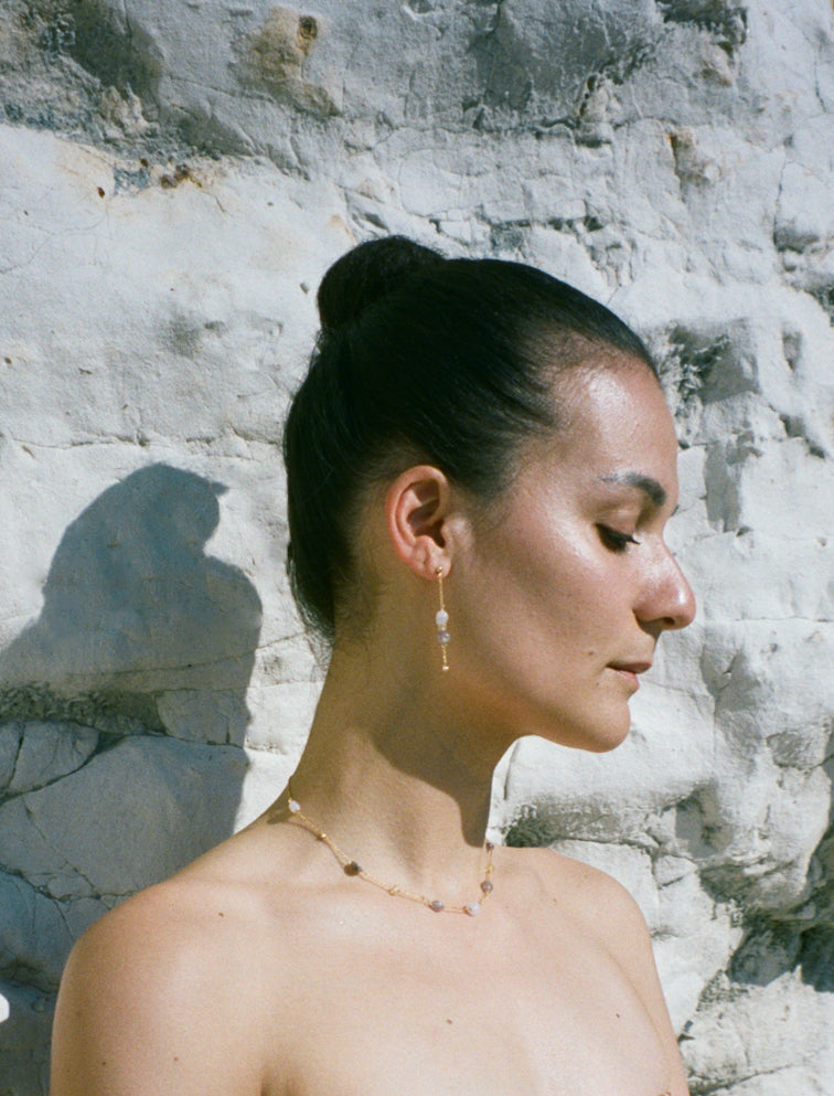 KI~AN Crystal Drop Earrings