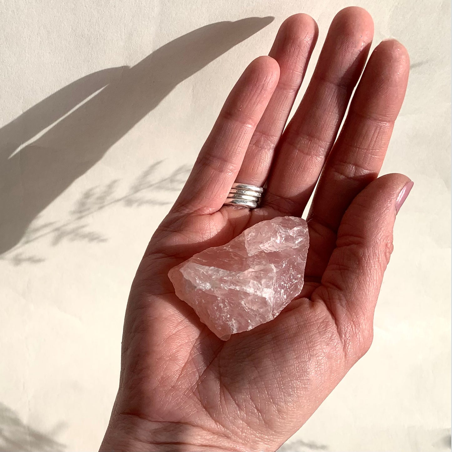 ROSE QUARTZ RAW CRYSTAL