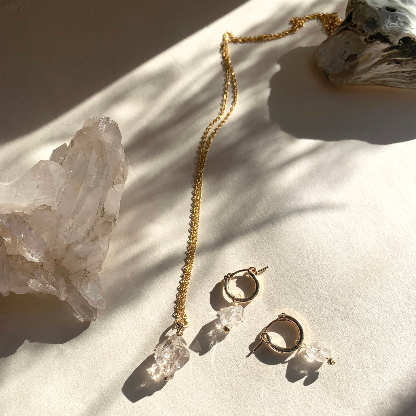 IRA Herkimer Diamond Pendant Necklace